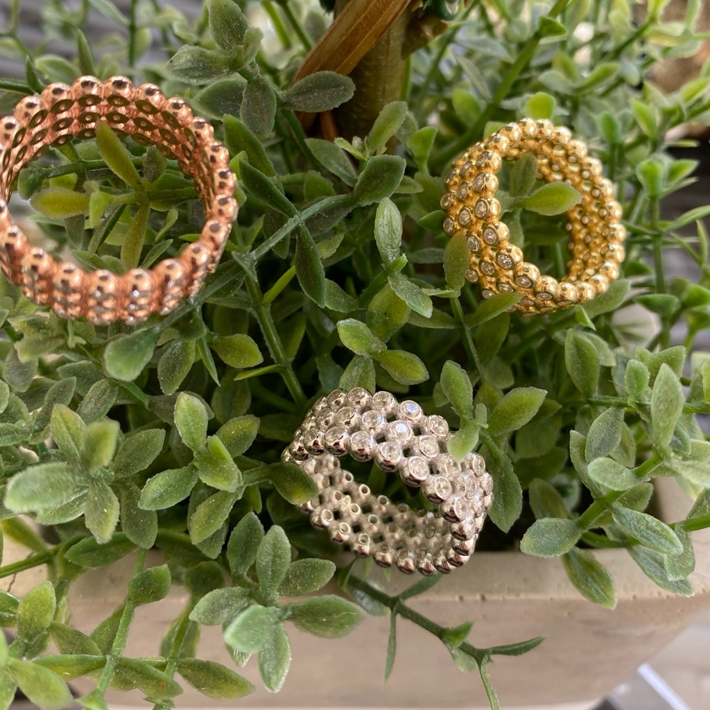 Sterling Silver Eternity Rings
